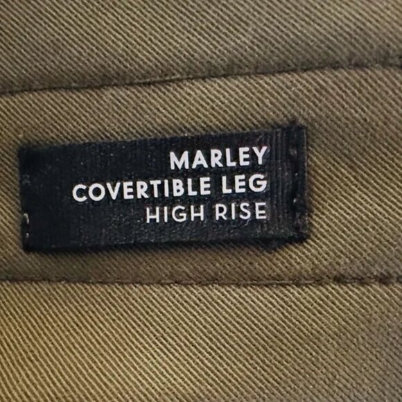 Veronica Beard Marley High-Rise Straight Two-Toned Convertible Leg Jeans Women's - Picture 10 of 10